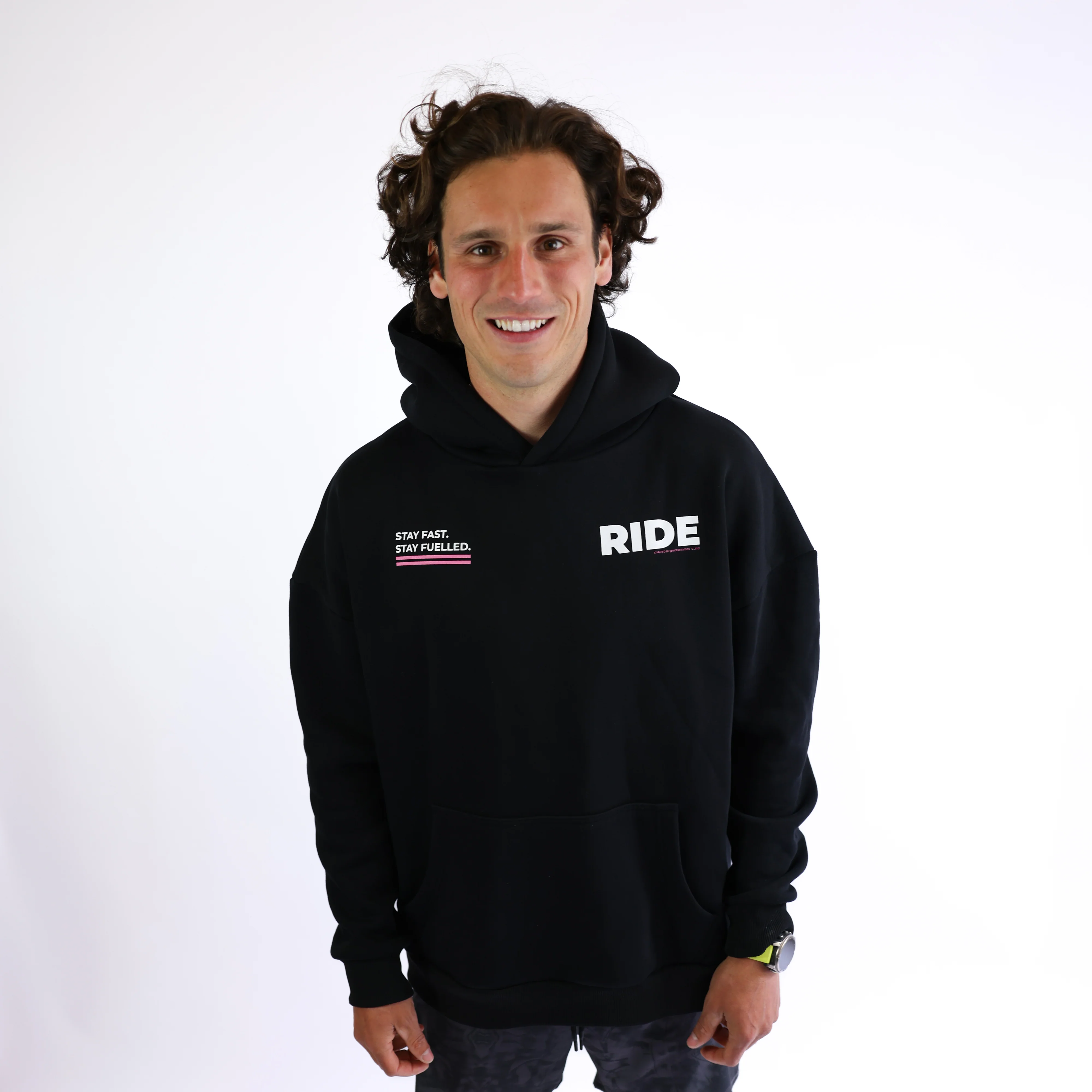 RIDE Racer Hoodie - Black - Image 5