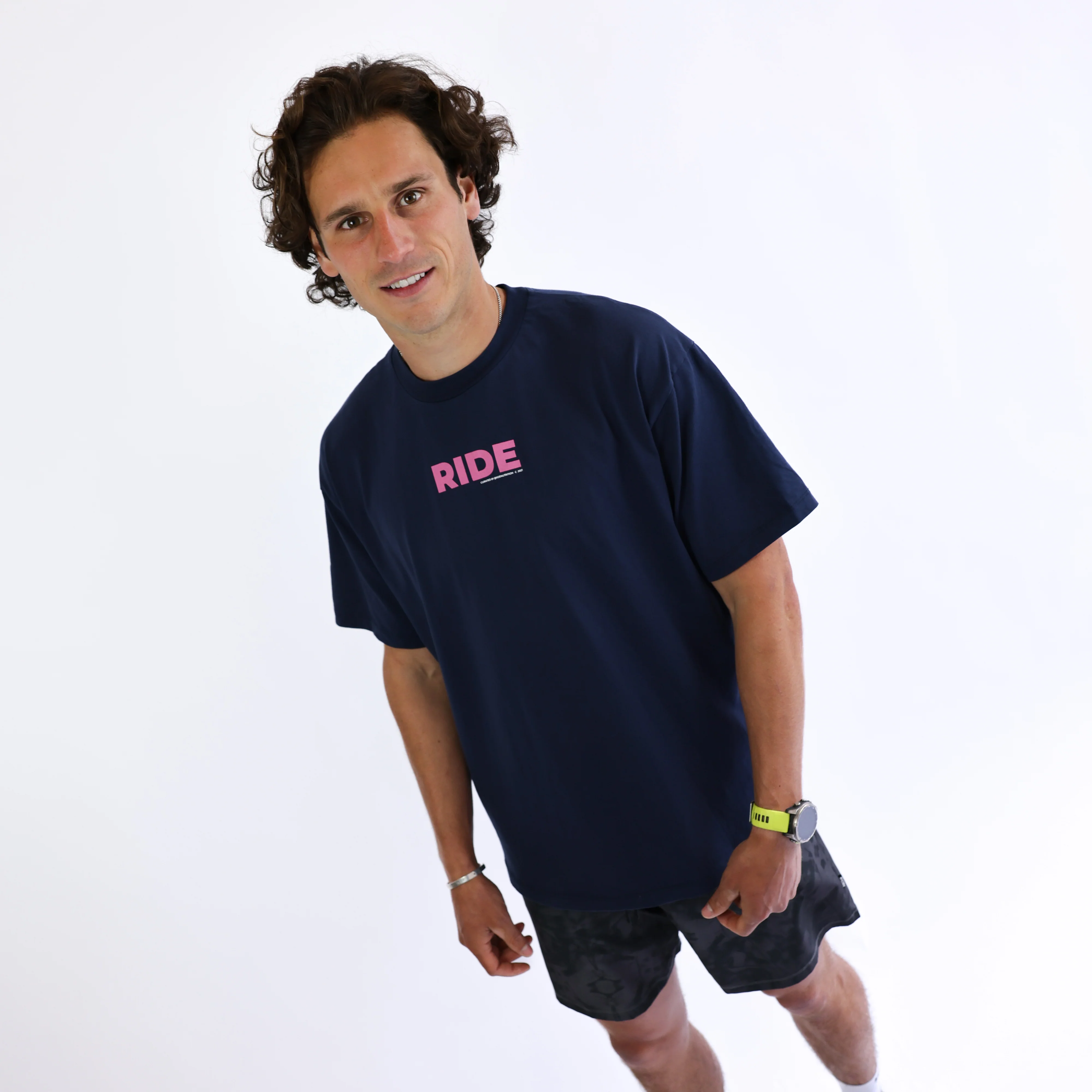 RIDE Solid T-Shirt - Navy - Image 3