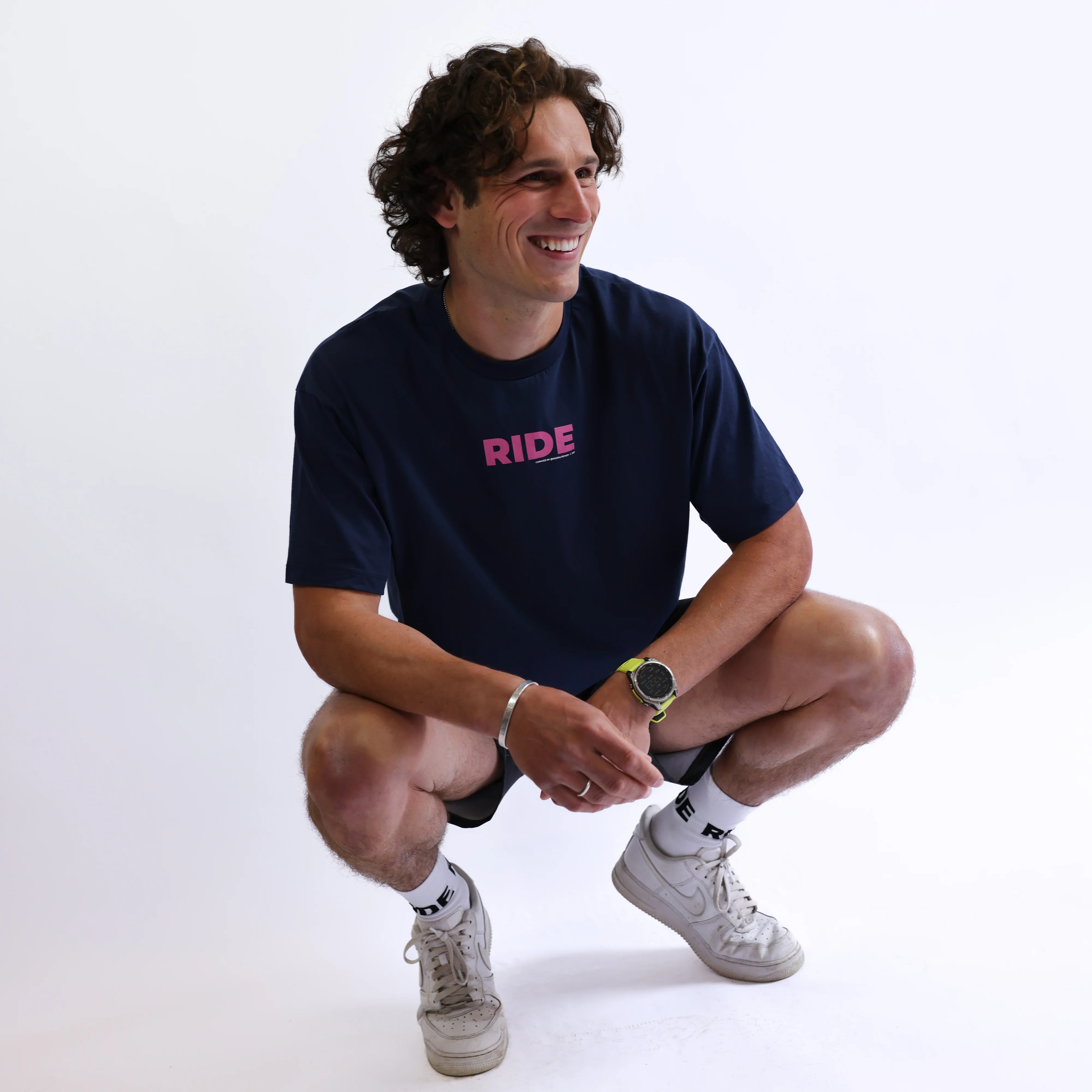 RIDE Solid T-Shirt - Navy - Image 4