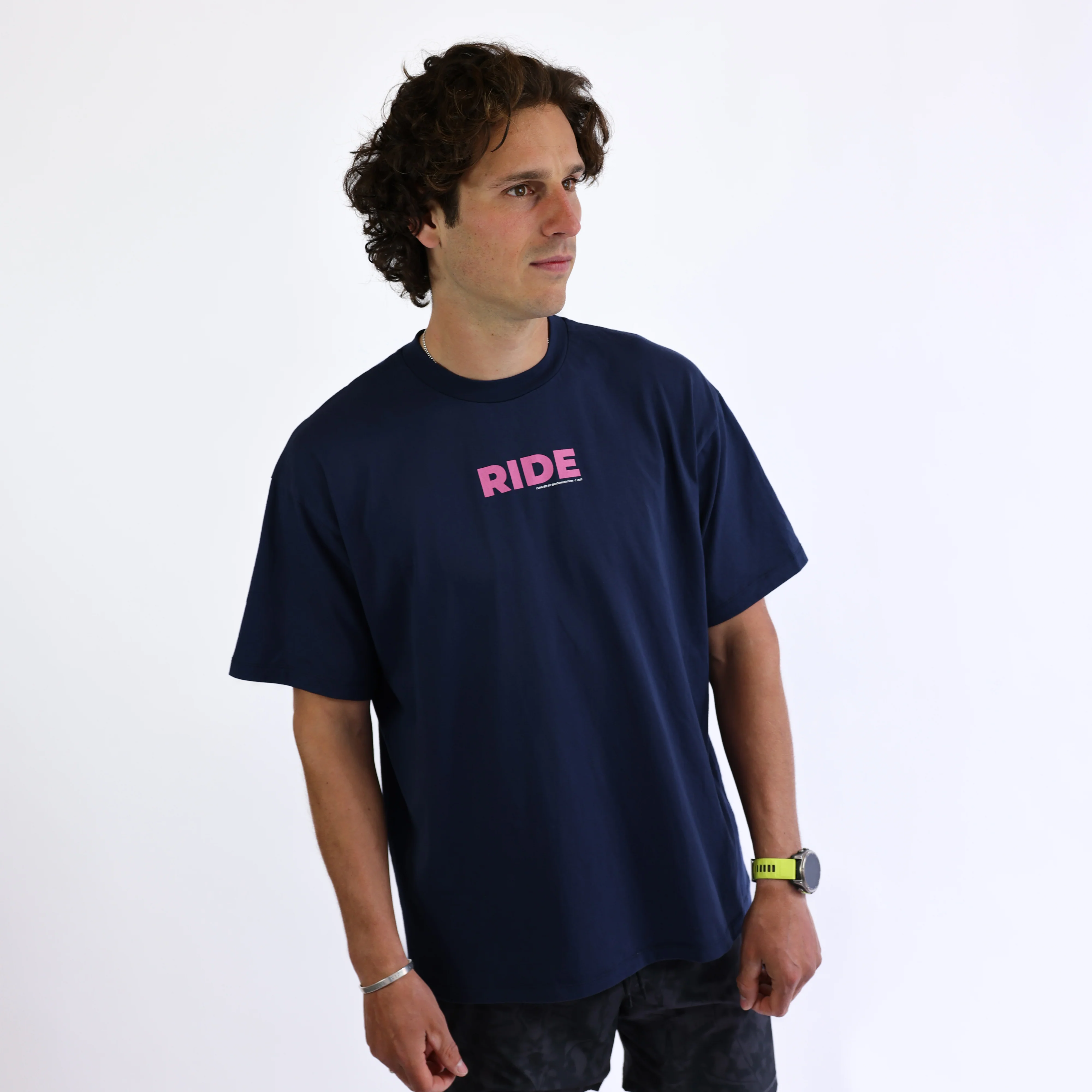 RIDE Solid T-Shirt - Navy - Image 6