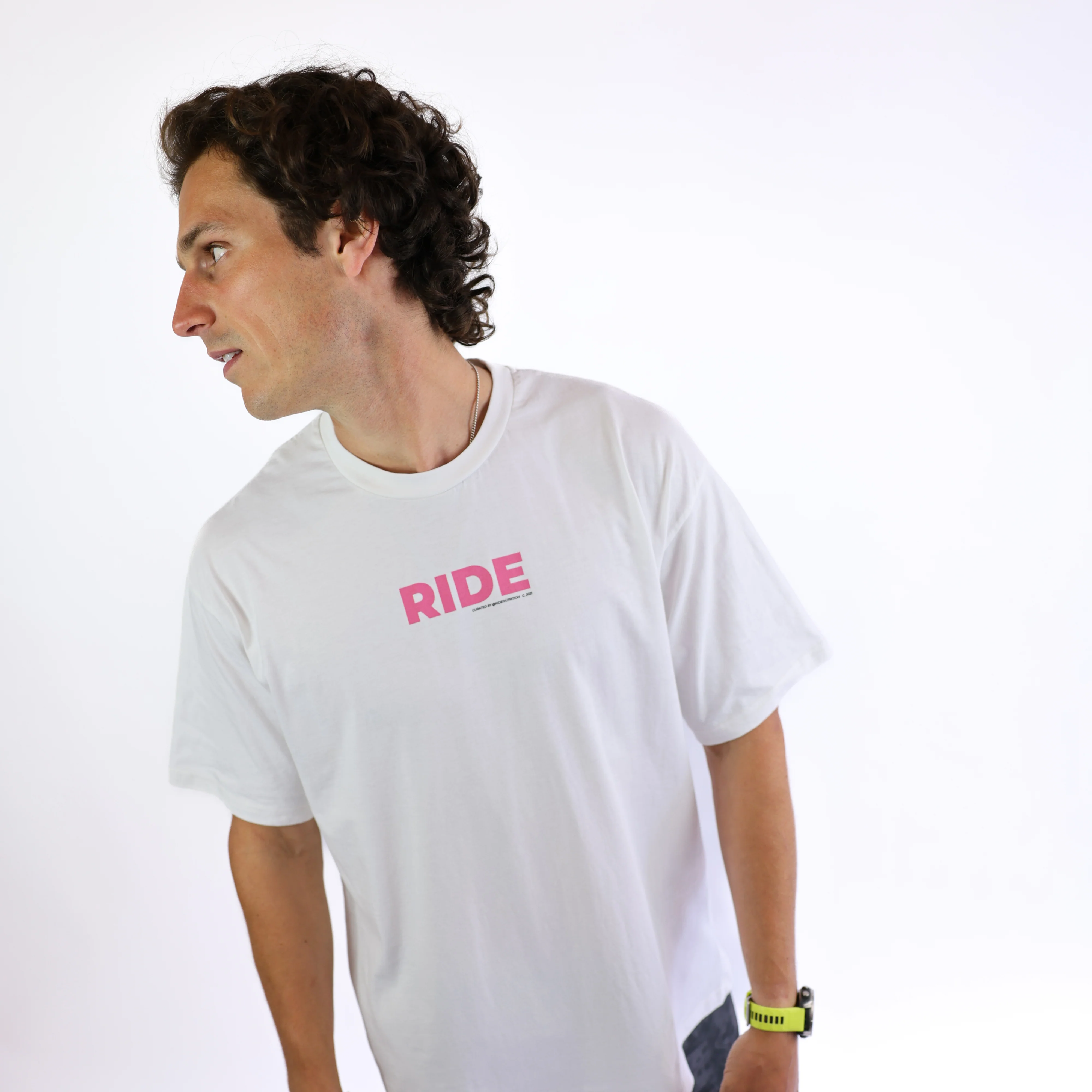 RIDE Solid T-Shirt - White - Image 3