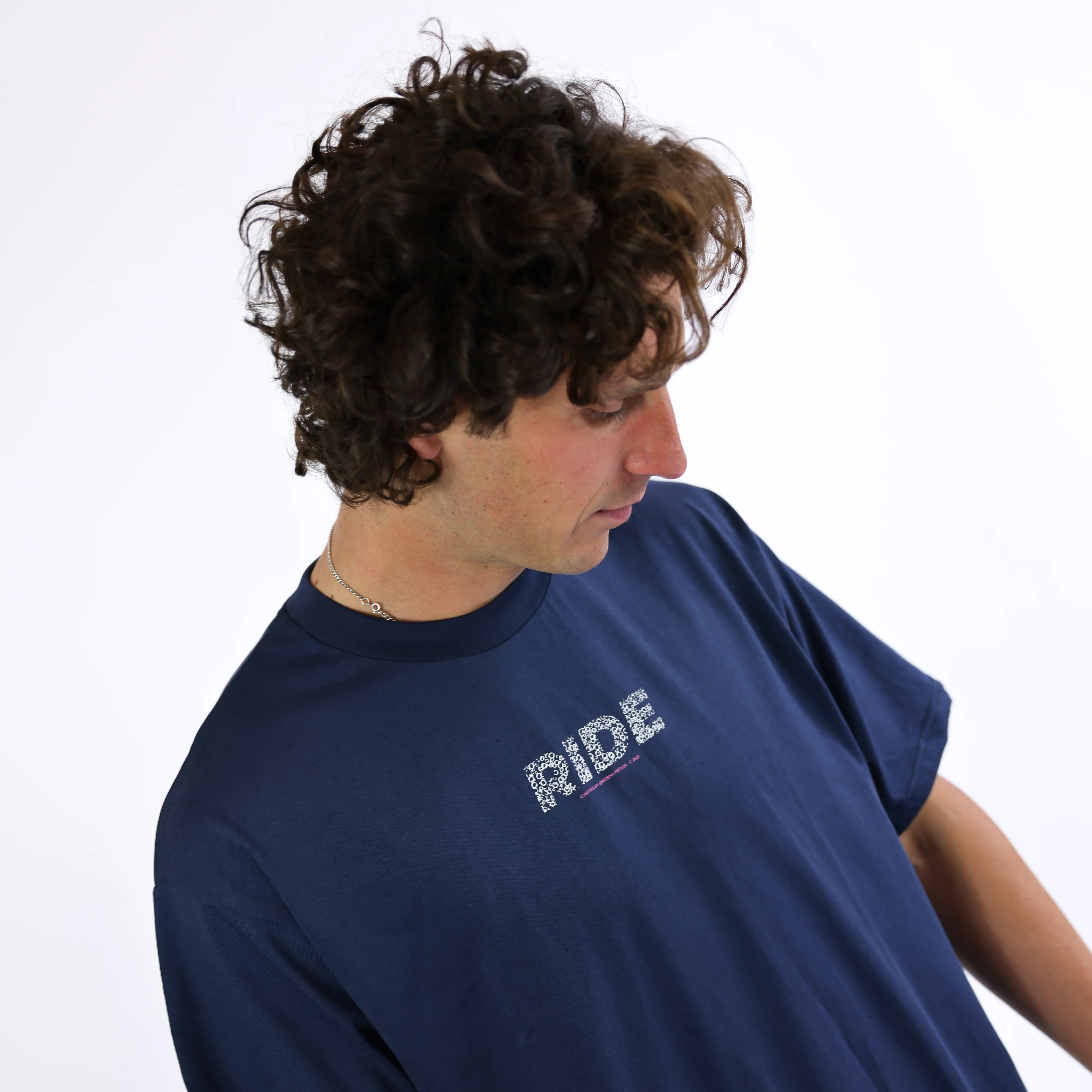 RIDE Bubble T-Shirt - Navy - Image 3