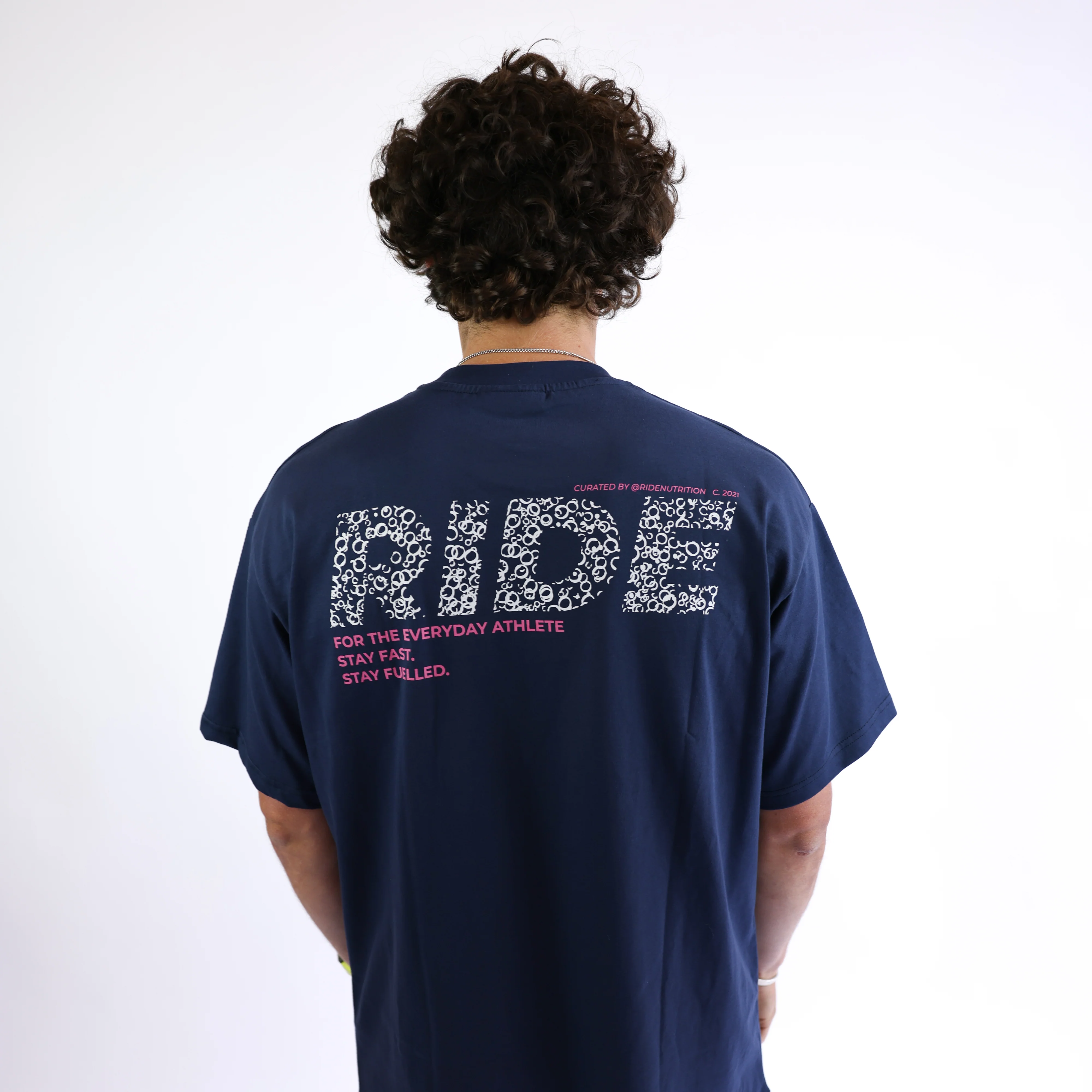 RIDE Bubble T-Shirt - Navy - Image 6