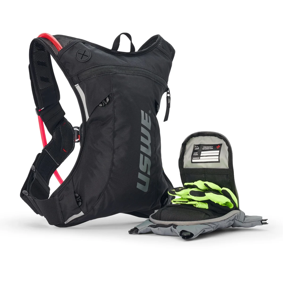 USWE Raw 3 Hydration Pack - Carbon - Image 3