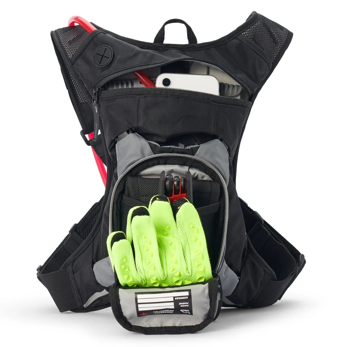 USWE Raw 3 Hydration Pack - Carbon - Image 4