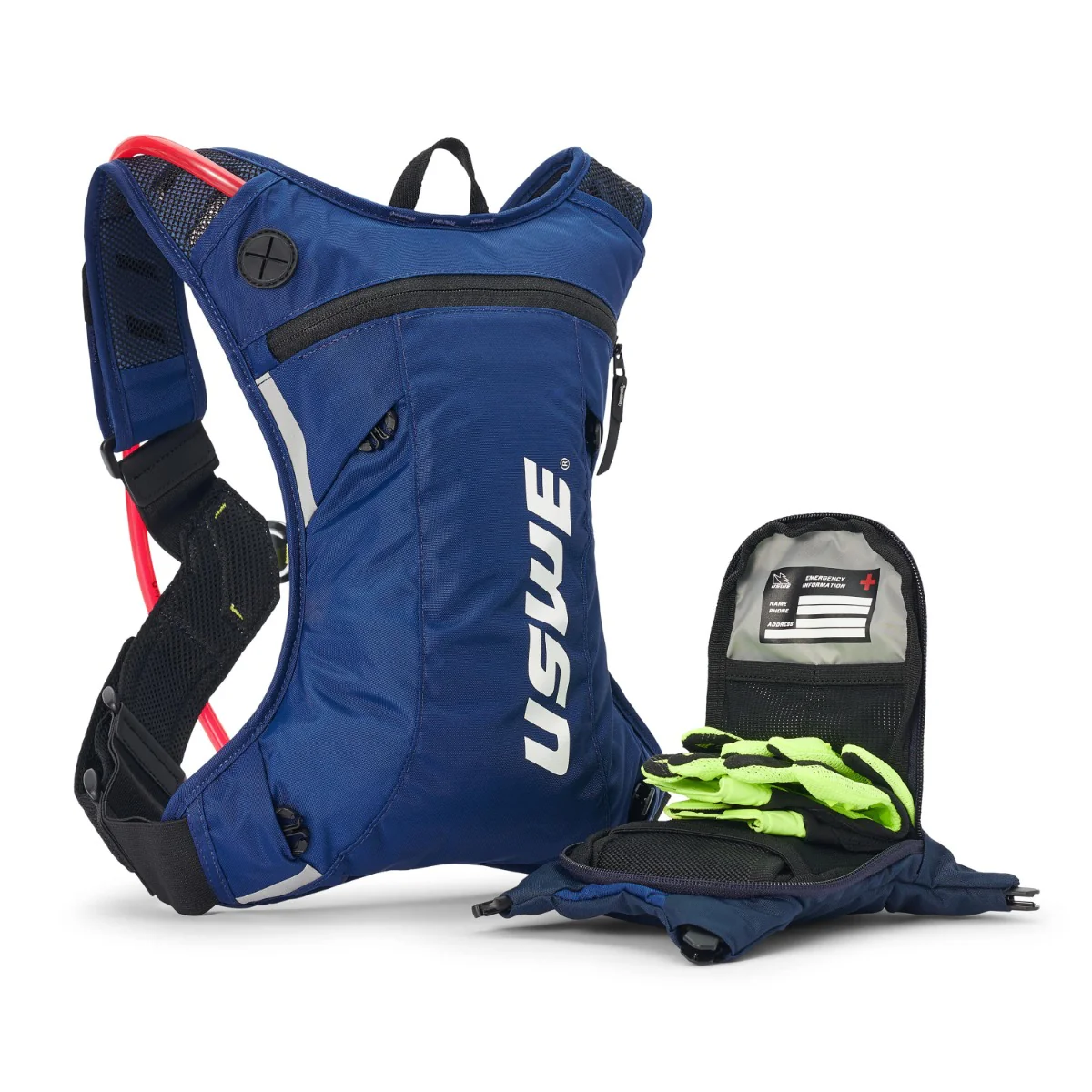 USWE Raw 3 Hydration Pack - Navy - Image 3